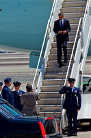 President Obama Arrives in AirForce 1