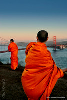 Monks over The Golden Gate